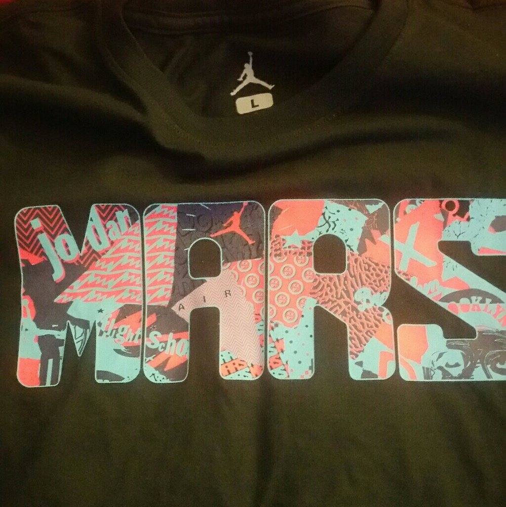 Men's Size Large jordan mars T shirt NWT - Picture 3 of 3